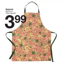 Zeeman Delantal 63x79 cm oferta