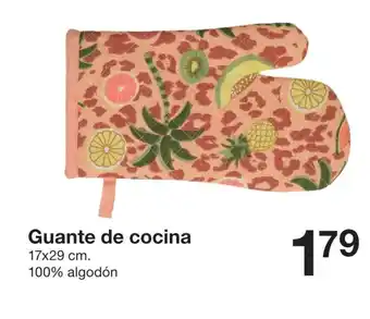 Zeeman Guante de cocina 17x29 cm. oferta