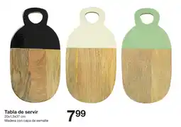 Zeeman Tabla de servir 20 x 1.5 x 37 cm oferta