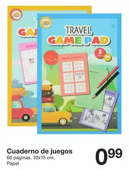 Zeeman Cuaderno de juegos oferta
