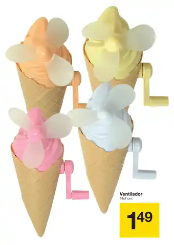 Zeeman Ventilador 14x7 cm. oferta