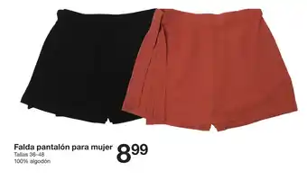 Zeeman Falda pantalón para mujer oferta