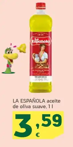 HiperDino LA ESPAÑOLA aceite de oliva suave oferta