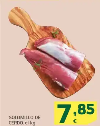 HiperDino Solomillo de cerdo oferta