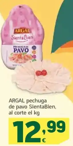 HiperDino ARGAL pechuga de pavo SientaBien oferta