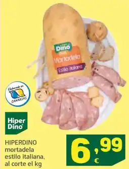 HiperDino HIPERDINO mortadela estilo italiana oferta