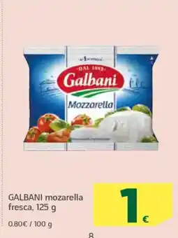 HiperDino GALBANI mozarella fresca oferta