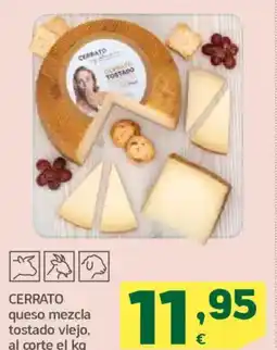 HiperDino CERRATO queso mezcla tostado viejo oferta