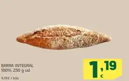 HiperDino Barra integral 100% oferta