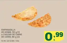HiperDino De kebab o chilena de carne de cerdo oferta