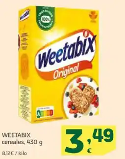 HiperDino WEETABIX cereales oferta