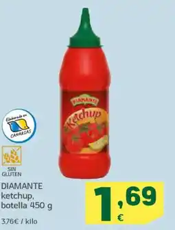 HiperDino DIAMANTE ketchup oferta