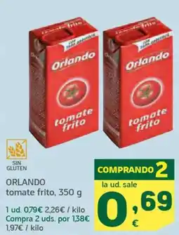 HiperDino ORLANDO tomate frito oferta