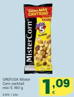 HiperDino GREFUSA Mister Corn cocktail mix-5 oferta