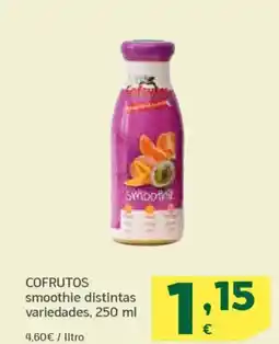 HiperDino COFRUTOS smoothie distintas variedades oferta