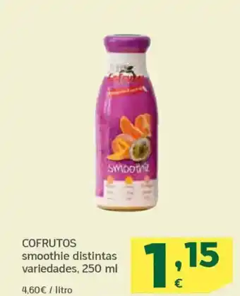 HiperDino COFRUTOS smoothie distintas variedades oferta