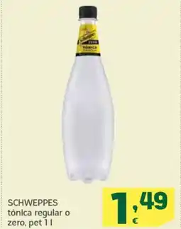 HiperDino SCHWEPPES tónica regular o zero oferta