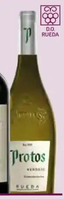 HiperDino PROTOS vino blanco Verdejo, oferta