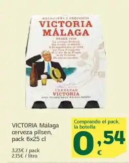 HiperDino CERVEZAS VICTORIA Málaga cerveza pilsen oferta
