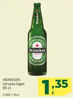 HiperDino HEINEKEN cerveza lager oferta