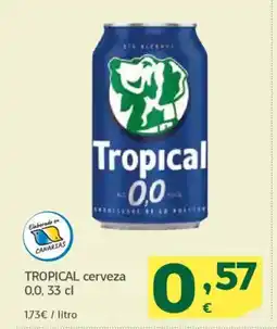 HiperDino TROPICAL cerveza 0,0 oferta