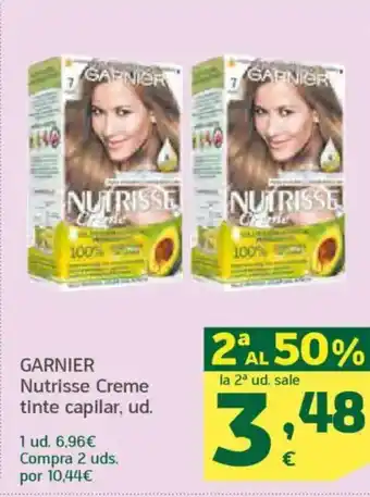 HiperDino GARNIER Nutrisse Creme tinte capilar oferta