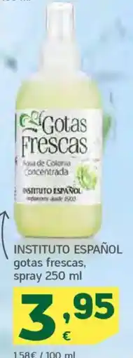 HiperDino INSTITUTO ESPAÑOL gotas frescas oferta