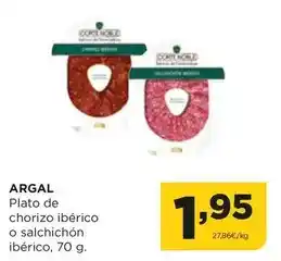 Alimerka Argal - plato de chorizo iberico oferta