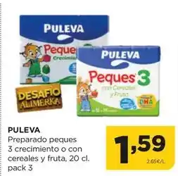 Alimerka Puleva - preparado peques 3 crecimiento o con cereales y fruta oferta