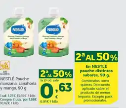 HiperDino NESTLÉ Pouche manzana, zanahoria y mango oferta