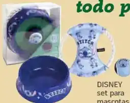 HiperDino Disney set para mascotas juguete stitch, ud. oferta