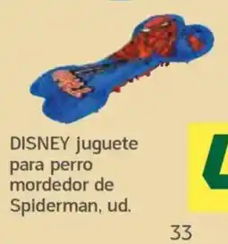 HiperDino Disney juguete para perro mordedor de spiderman oferta