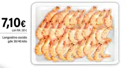 Cash Ifa Langostino cocido gde 30/40 oferta