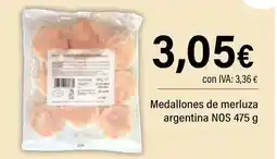 Cash Ifa Medallones de merluza argentina nos oferta