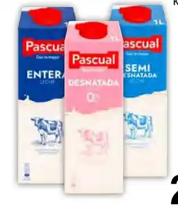 Cash Ifa PASCUAL Leche entera, semidesnatada o desnatada brik 11 oferta