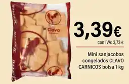 Cash Ifa Clavo carnicos mini sanjacobos congelados oferta