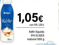 Cash Ifa IFA ELIGES Kéfir líquido natural oferta