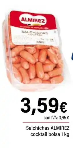 Cash Ifa ALMIREZ Salchichas cocktail bolsa oferta