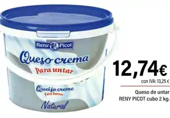Cash Ifa RENY PICOT Queso de untar cubo oferta