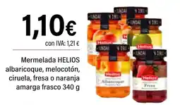 Cash Ifa HELIOS Mermelada albaricoque, melocotón, ciruela, fresa o naranja amarga frasco oferta