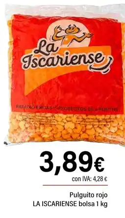 Cash Ifa LA ISCARIENSE pulguito rojo oferta