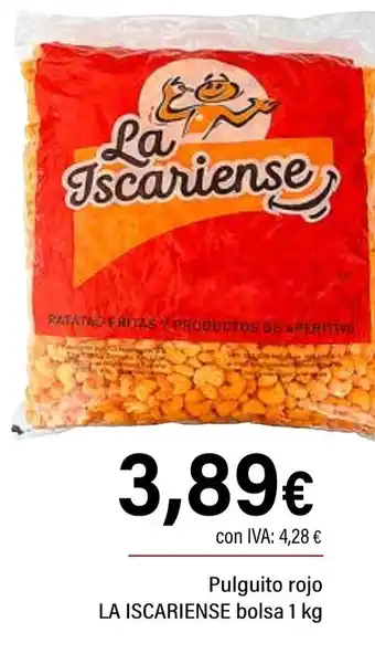 Cash Ifa LA ISCARIENSE pulguito rojo oferta
