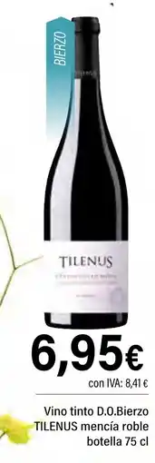 Cash Ifa Tilenus vino tinto d.o.bierzo mencía roble oferta