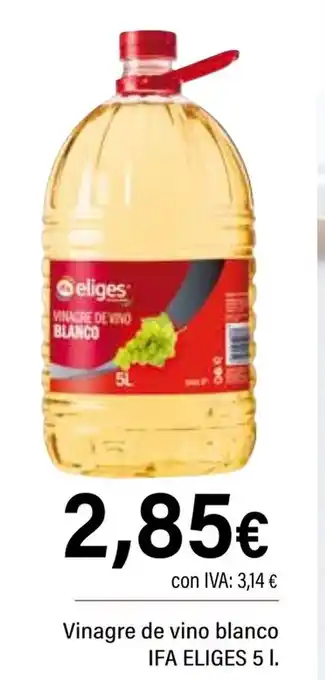 Cash Ifa IFA ELIGES Vinagre de vino blanco oferta