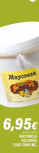 Cash Ifa CELORRIO Mayonesa cubo oferta