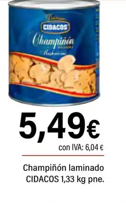 Cash Ifa CIDACOS Champiñón laminado oferta