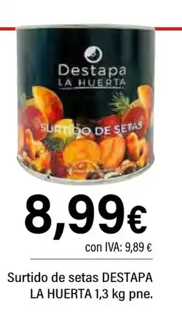 Cash Ifa DESTAPA LA HUERTA Surtido de setas oferta