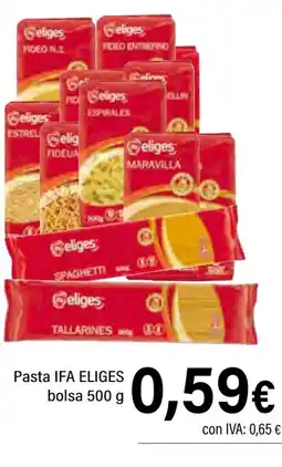 Cash Ifa IFA ELIGES Pasta oferta