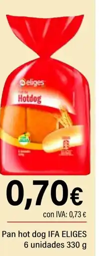 Cash Ifa IFA ELIGES Pan hot dog oferta