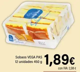 Cash Ifa VEGA PAS Sobaos oferta